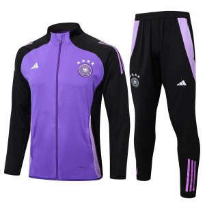 Germany Purple Training Presentation Soccer Tracksuit 2024