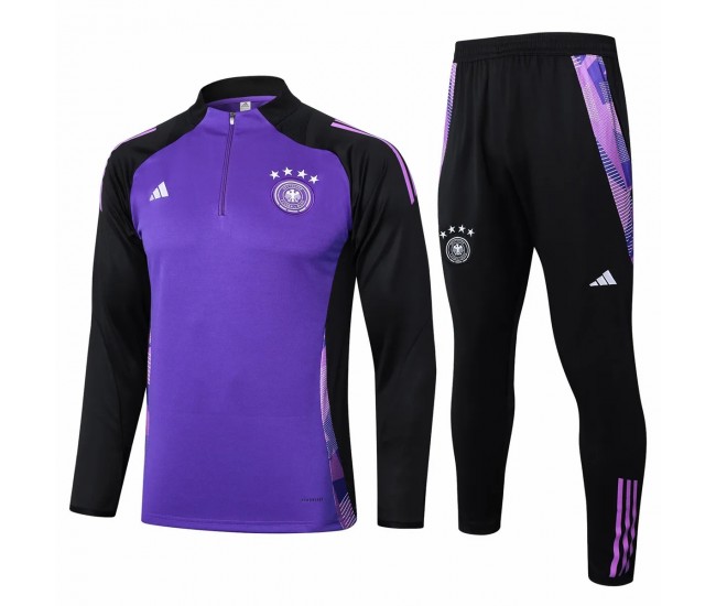 Germany Purple Training Technical Soccer Tracksuit 2024-25