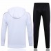 Germany White Training Hooded Technical Soccer Tracksuit 2024