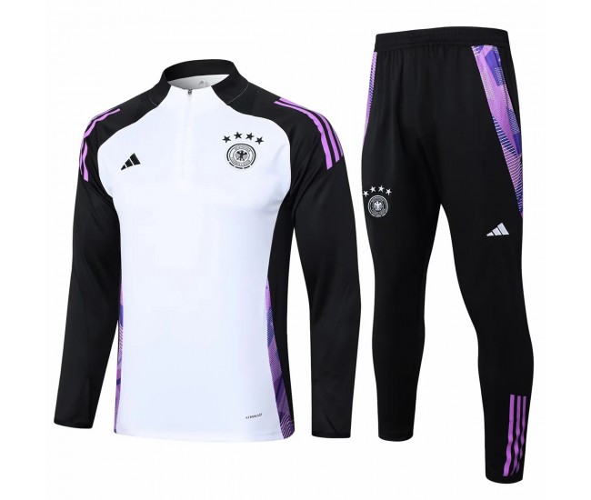 Germany White Training Technical Soccer Tracksuit 2024