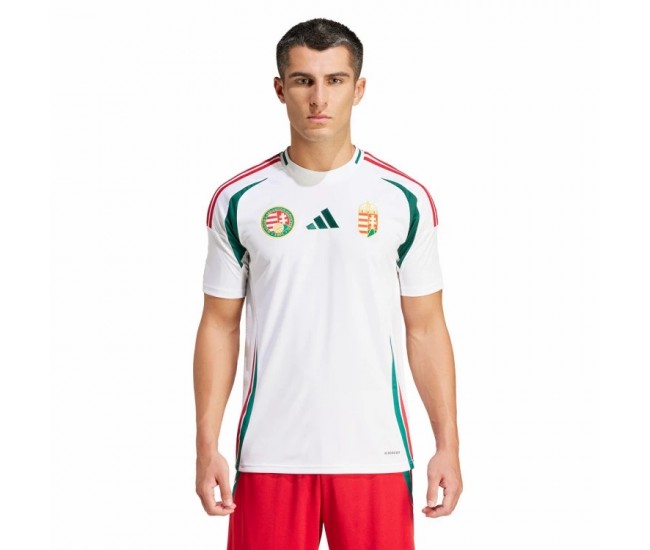 Hungary Mens Away Soccer Jersey 2024