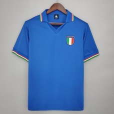 Italy Men Home Retro Soccer Jersey 1982