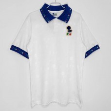 Italy Men Away Retro Soccer Jersey 1994