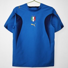 Italy Men Home Retro Soccer Jersey 2006