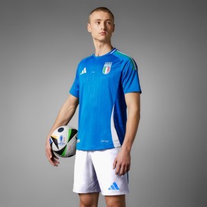 Italy Mens Home Match Soccer Jersey 2024