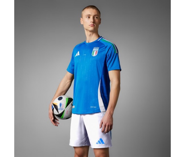 Italy Mens Home Match Soccer Jersey 2024