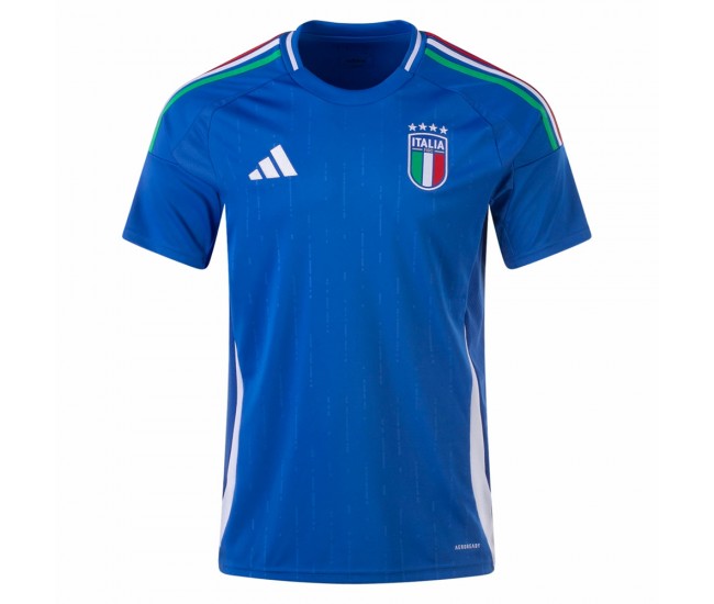 Italy Mens Home Soccer Jersey 2024