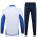 Italy White Training Presentation Soccer Tracksuit 2024