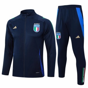 Italy Navy Training Presentation Soccer Tracksuit 2024