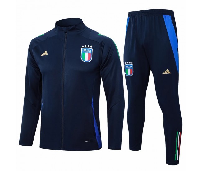 Italy Navy Training Presentation Soccer Tracksuit 2024