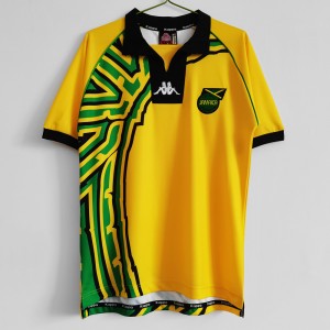 Jamaica Men Home Retro Soccer Jersey 1998