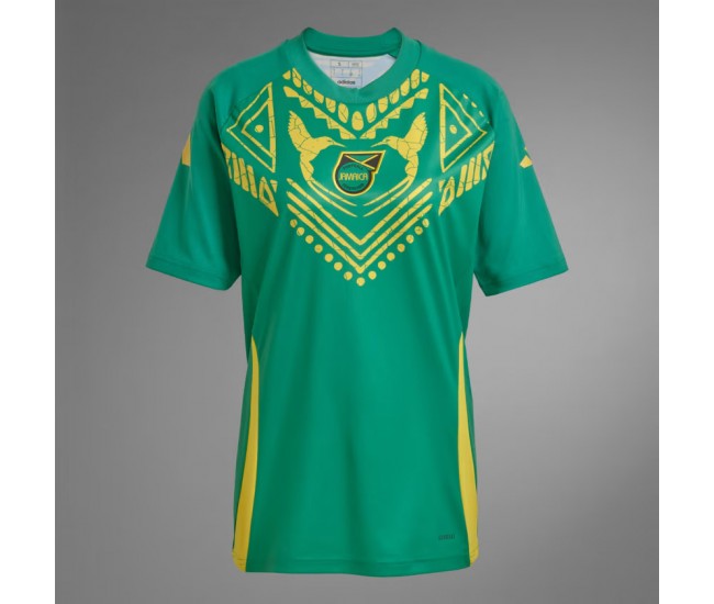 Jamaica Men's Pre Match Soccer Jersey 2024