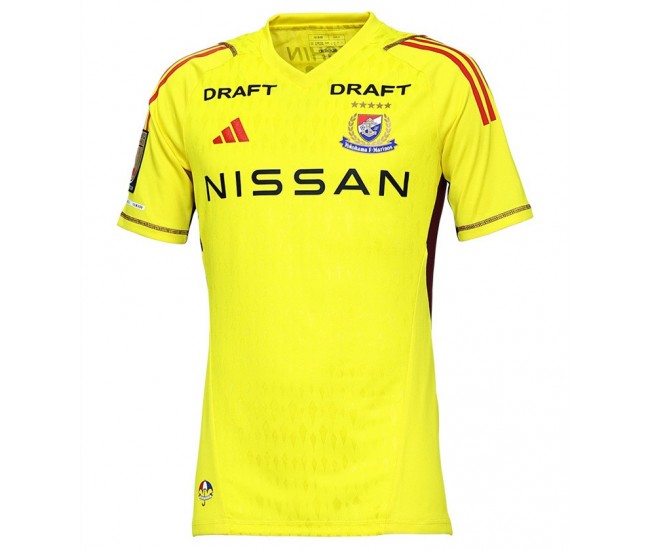 Yokohama F Marinos Mens Goalkeeper Soccer Jersey 2023 Yellow