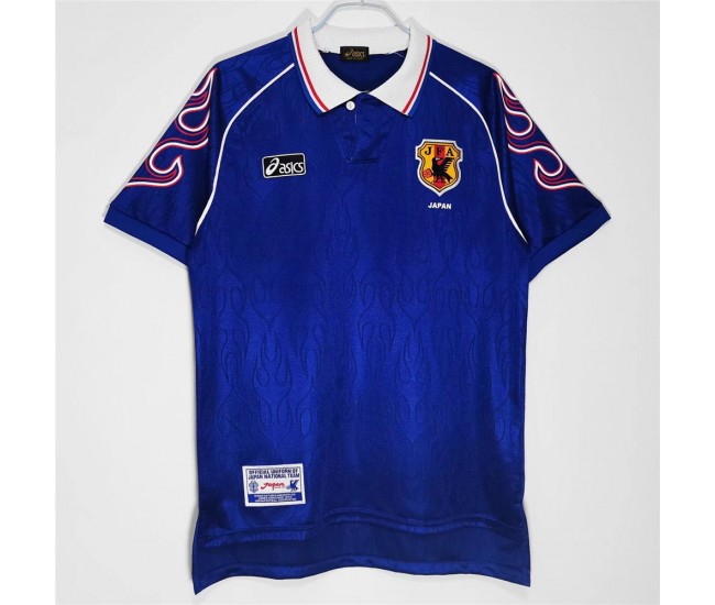 Japan Men Home Retro Soccer Jersey 1998