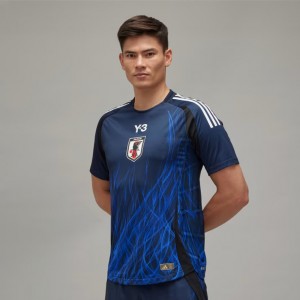 Japan x Y3 Mens Home Authentic Soccer Jersey 2024