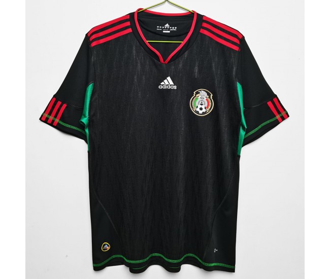 Mexico Men Away Retro Soccer Jersey 2010