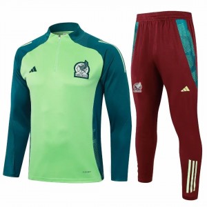 Mexico Green Training Technical Soccer Tracksuit 2024