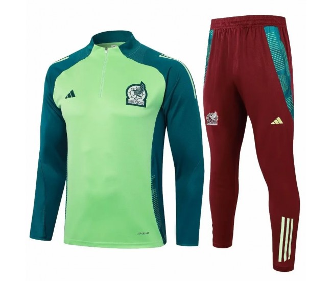 Mexico Green Training Technical Soccer Tracksuit 2024