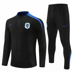 Holland Black Training Technical Soccer Tracksuit 2024