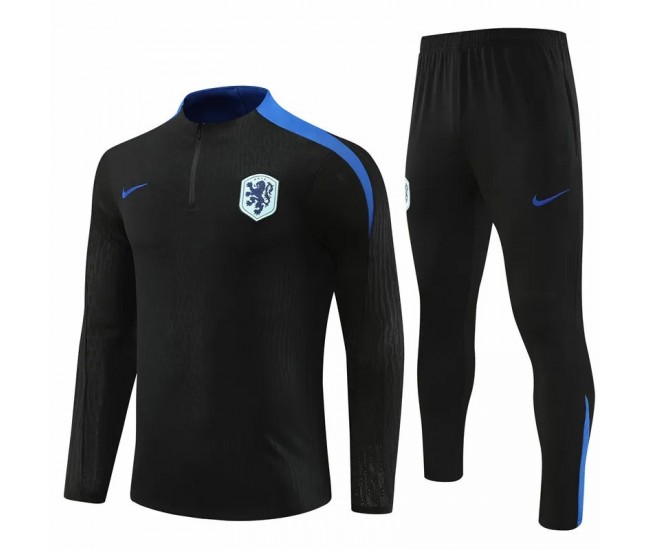 Holland Black Training Technical Soccer Tracksuit 2024