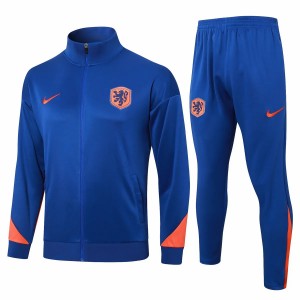 Holland Blue Training Presentation Soccer Tracksuit 2024