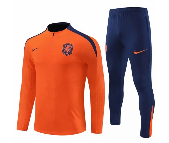 Holland Orange Training Technical Soccer Tracksuit 2023