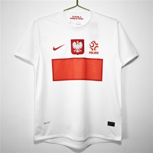 Poland Men Home Retro Soccer Jersey 2012