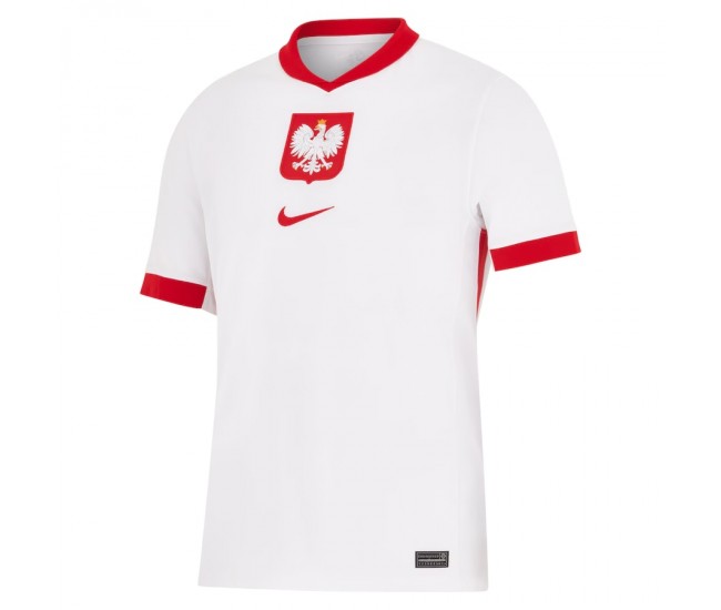 Poland Men's Home Soccer Jersey 2024