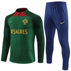 Portugal National Team Green Training Technical Soccer Tracksuit 2024