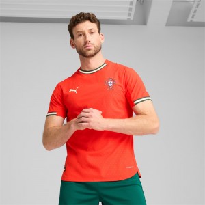 Portugal Mens Home Authentic Soccer Jersey 2025