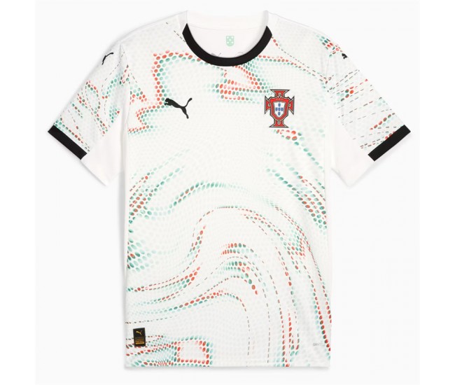 Portugal Mens Away Soccer Jersey 2025