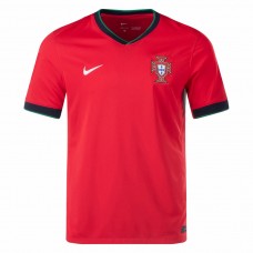 Portugal Mens Home Soccer Jersey 2024