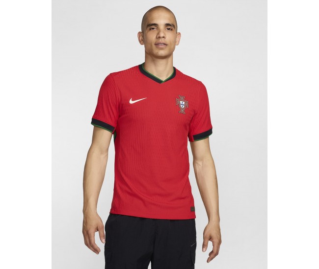 Portugal Mens Home Match Soccer Jersey 2024