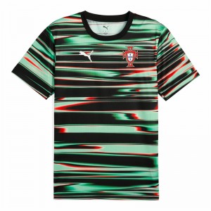 Portugal Mens Pre Match Soccer Jersey 2025