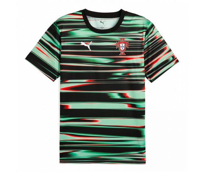 Portugal Mens Pre Match Soccer Jersey 2025