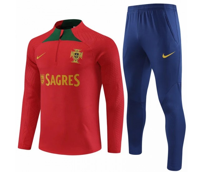 Portugal National Team Red Training Technical Soccer Tracksuit 2024