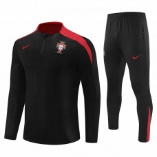 Portugal National Team Black Training Technical Soccer Tracksuit 2023