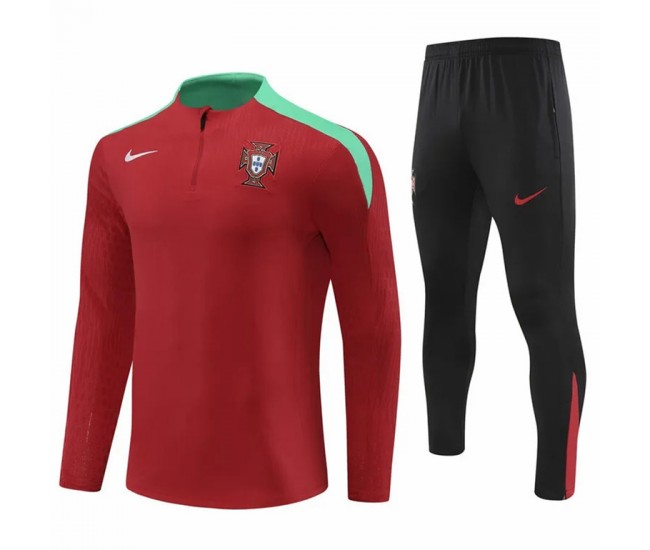 Portugal National Team Red Training Technical Soccer Tracksuit 2023