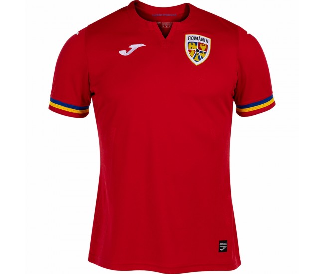 Romania Mens Away Soccer Jersey 2024