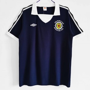 Scotland Men Home Retro Soccer Jersey 1978