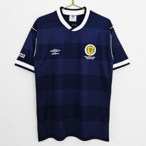 Scotland Men Home Retro Soccer Jersey 1987