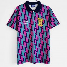 Scotland Men Away Retro Soccer Jersey 1988