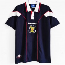 Scotland Men Home Retro Soccer Jersey 1996