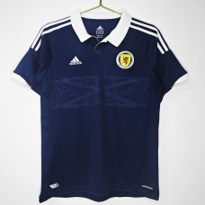 Scotland Men Home Retro Soccer Jersey 2012