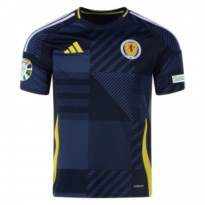 Scotland Mens Home Euro Soccer Jersey 2024