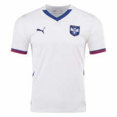 Serbia Mens Away Soccer Jersey 2024