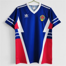 Yugoslavia Men Home Retro Soccer Jersey 1990