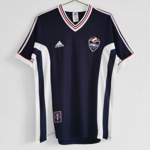 Yugoslavia Men Home Retro Soccer Jersey 1998