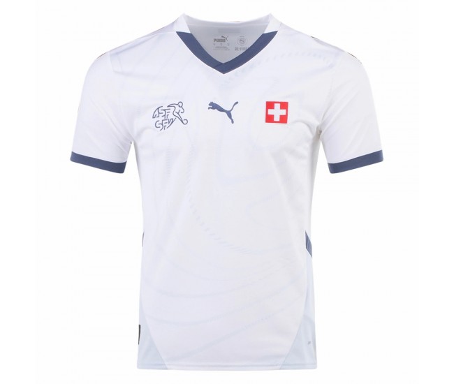 Switzerland Mens Away Soccer Jersey 2024