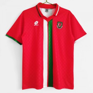 Wales Men Home Retro Soccer Jersey 1996